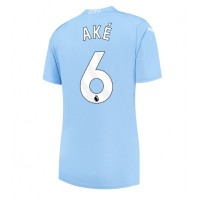 Manchester City Nathan Ake #6 Heimtrikot Frauen 2023-24 Kurzarm